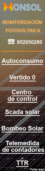 Monitorización fotovoltaica: Scada web, Telemedida, Autoconsumo, Vertido 0...